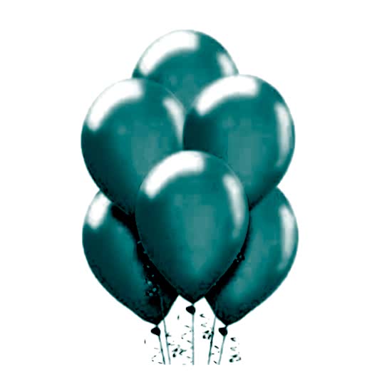 Makaron Pastel Soft Balon Mavi Renkli 100 Adet