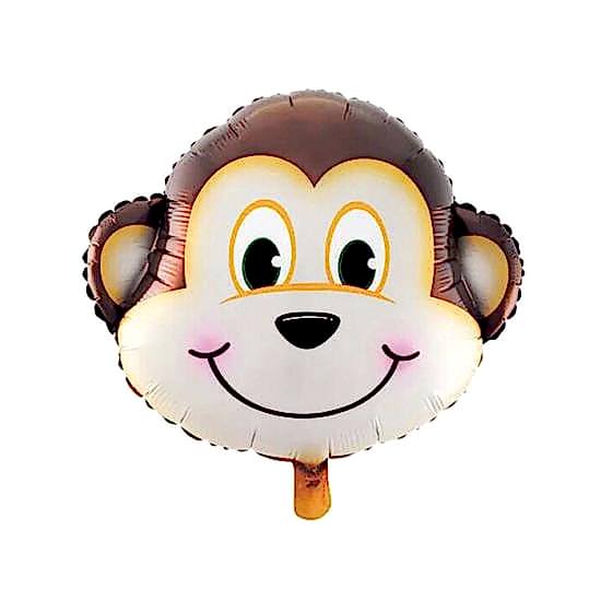 Maymun Figürlü Folyo Balon - 60 cm