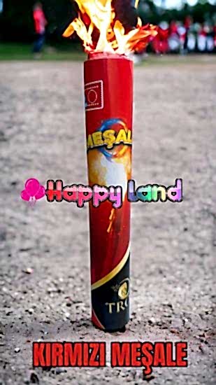 Happyland Kırmızı Meşale 10 adet