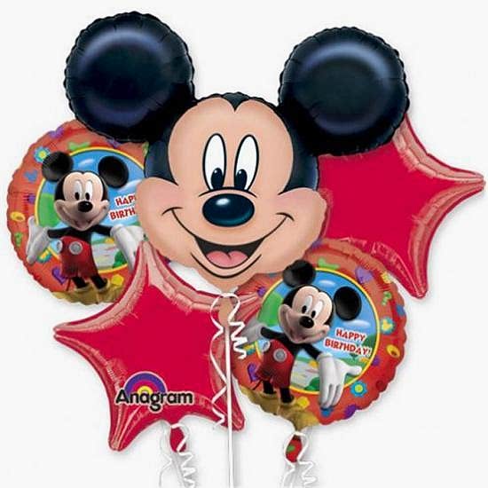 Mickey Mouse Folyo Balon Demeti