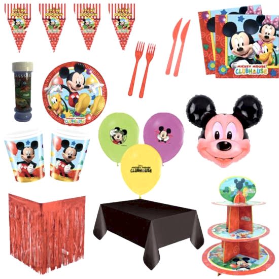 Mıckey Mouse Doğum Günü Parti Seti 8 Kişilik