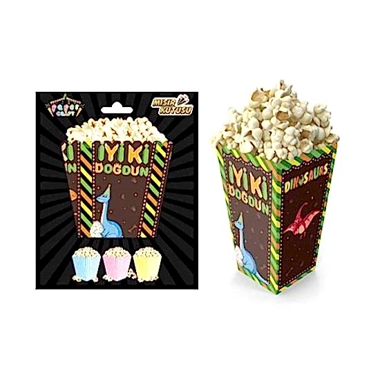 Dinazor Temalı Parti Mısır Kutusu