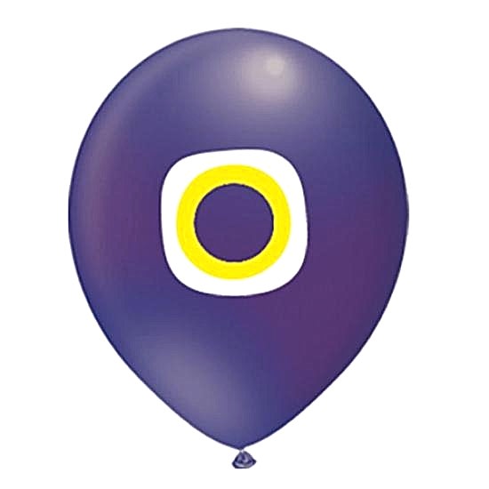 Nazar Boncuklu Balon Lacivert 7 Adet