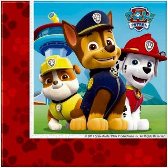 Happyland Paw Patrol Peçete