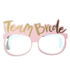 Happyland Pembe Team Bride Karton Gözlük 8 Adet
