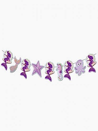 HappyLand Deniz Kızı Dekoratif Banner 