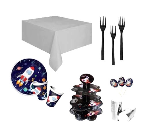 Happyland Uzay Temalı Parti Seti-2