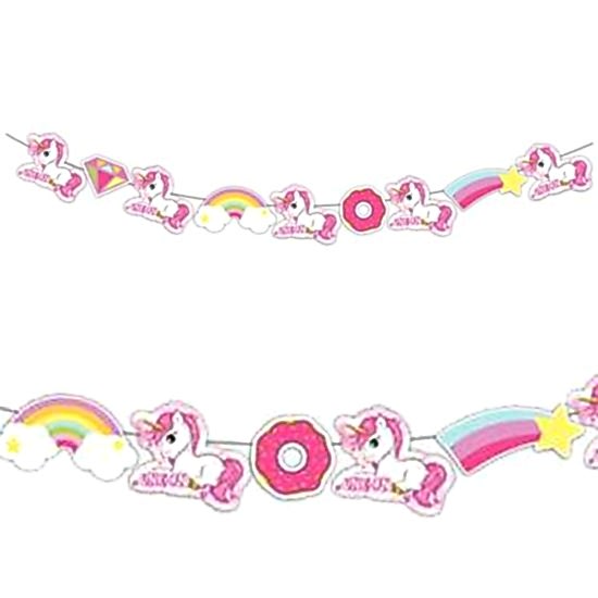 Unicorn Dekoratif Afiş Set - 165 Cm
