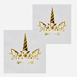 Unicorn Peçete Altın Varaklı