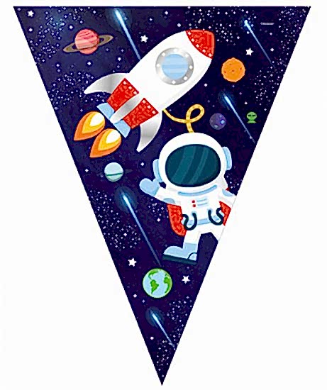 Uzay Konsept Açılır Flama 3.20cm