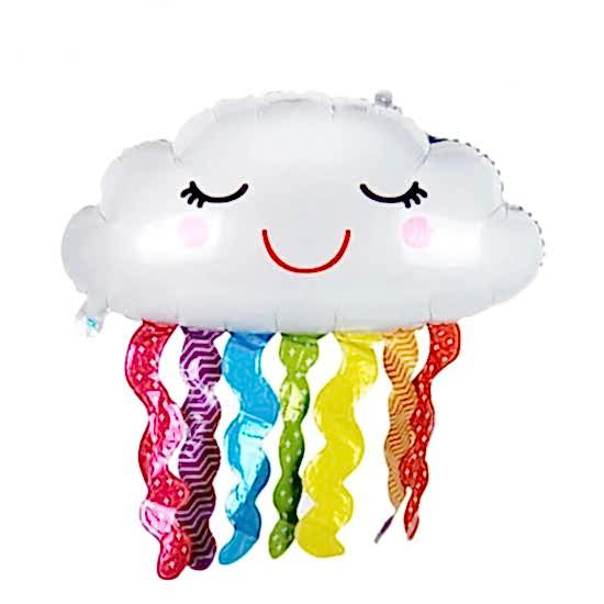 Happyland Püsküllü Bulut Folyo Balon