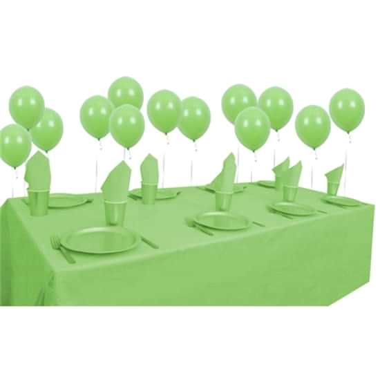 Yeşil Doğum Günü Parti Seti 25 Kişilik